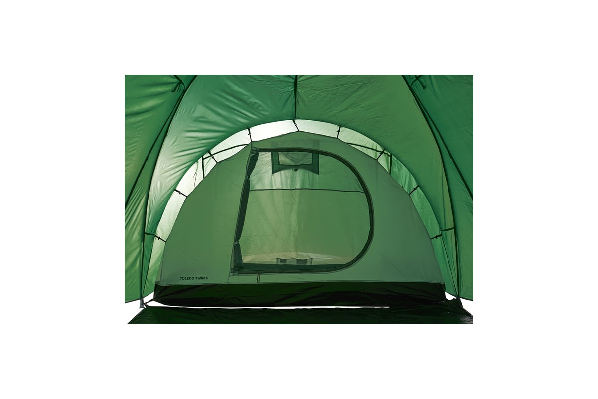  палатка Jungle Camp Toledo Twin 6, цвет зеленый 70835 .