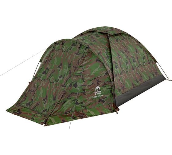 Четырехместная палатка Jungle Camp Forester 4, цвет камуфляж 70856