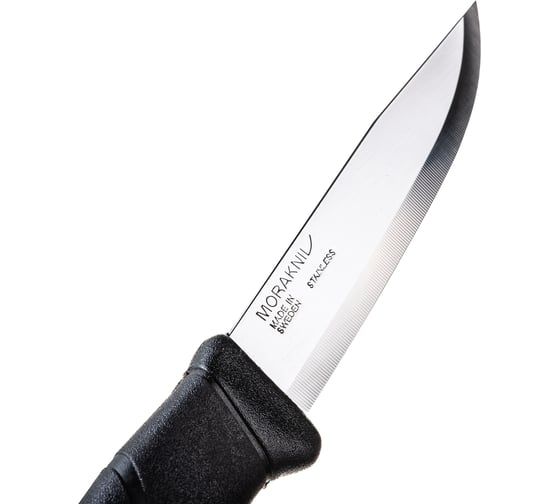 Нож Morakniv Companion Black нержавеющая сталь, цвет черный 12141