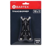 Мультитул-трансформер BARTEX 15 функций, 160 мм 388593
