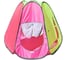 Палатка Belon familia розовый, коралл, лимон, 120x120x110 см ПИ-006-ТФ3 1