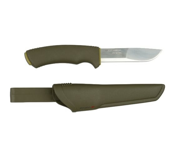 Нож Morakniv Bushcraft Forest нержавеющая сталь, резиновая ручка 12493