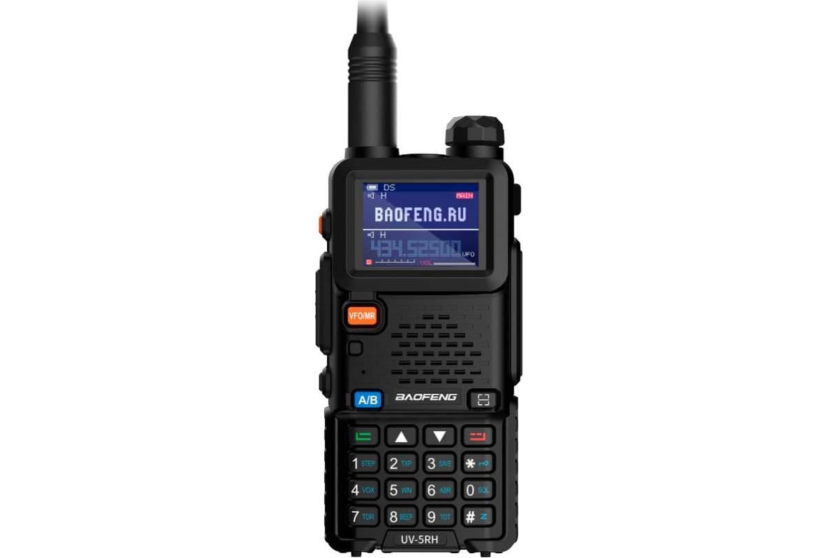 Рация Baofeng UV-5RH24 2500 мАч, 136-174/400-520 МГц, 999 каналов, 10 Вт  00030058