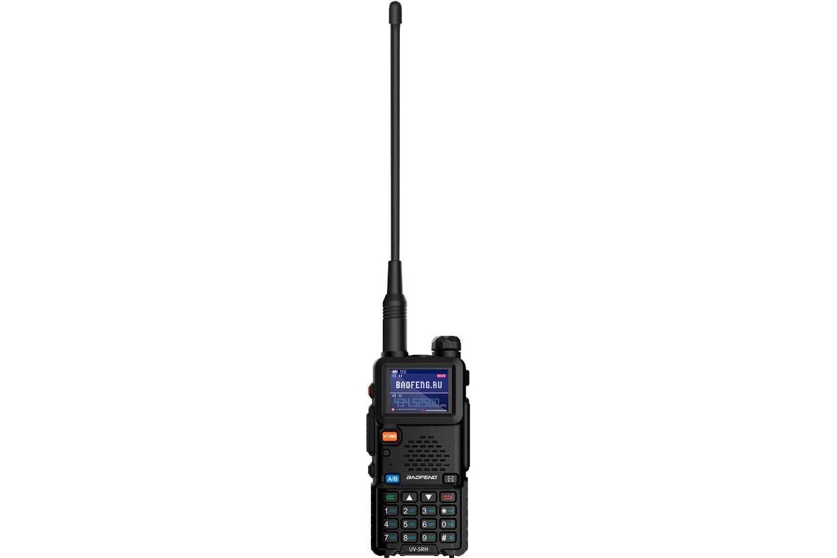 Рация Baofeng UV-5RH24 2500 мАч, 136-174/400-520 МГц, 999 каналов, 10 Вт  00030058 - выгодная цена, отзывы, характеристики, фото - купить в Москве и  РФ