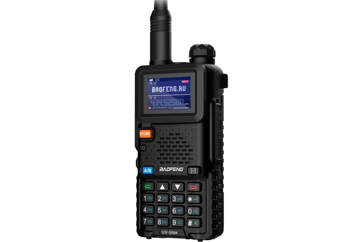 Рация Baofeng UV-5RH24 2500 мАч, 136-174/400-520 МГц, 999 каналов, 10 Вт  00030058 - выгодная цена, отзывы, характеристики, фото - купить в Москве и  РФ