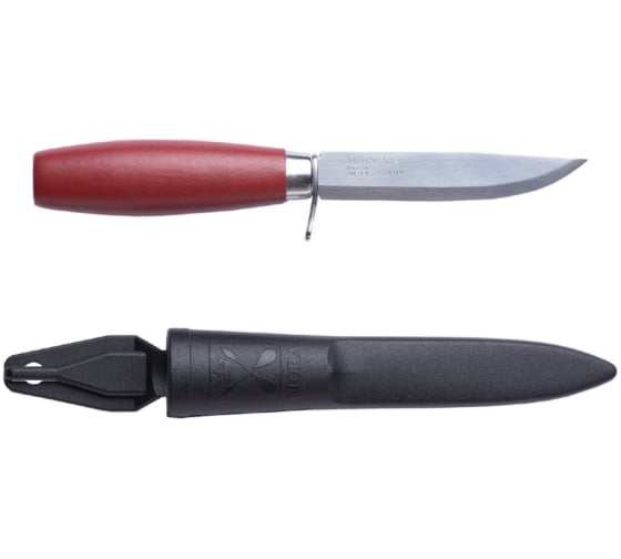 Нож Morakniv Classic 611, углеродистая сталь, рукоять из березы, цвет красный 1 0611 1