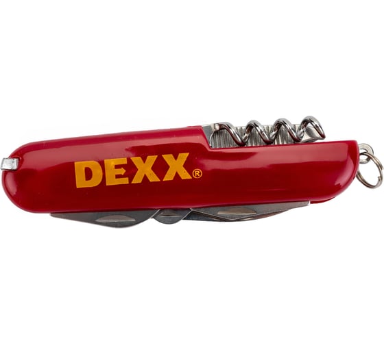 Складной нож DEXX 10 функций, пластиковая рукоятка 90 мм, 47645