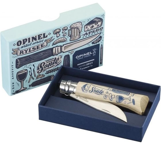 Нож Opinel №8 Edition France by Rylsee 2155
