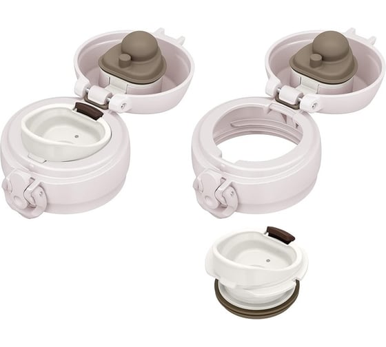 Термокружка THERMOS JNL-506 ASWH 0.5 литра, пастельно-белая 562708