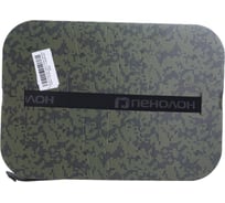 Туристическая сидушка Ресурс 350х240, 20 мм, с пиксельной пленкой с карабином 18965