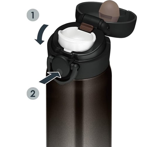 Термокружка THERMOS JNR-502 LTD BKG 0.5 литра, черный градиент 562777