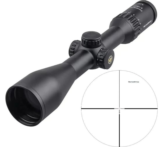 Оптический прицел Vector Optics 30 мм, sfp continental x6 2-12x50 g4 hunting SCOM-15