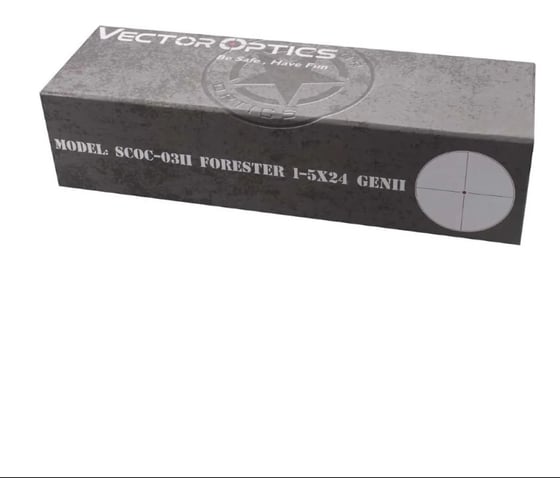 Оптический прицел Vector Optics 30 мм, sfp forester 1-5x24 genii SCOC-03ii