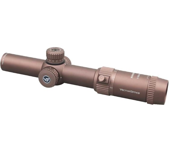 Оптический прицел Vector Optics 30 мм, sfp forester 1-5x24 genii coyote fde SCOC-32