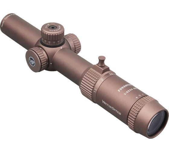 Оптический прицел Vector Optics 30 мм, sfp forester 1-5x24 genii coyote fde SCOC-32