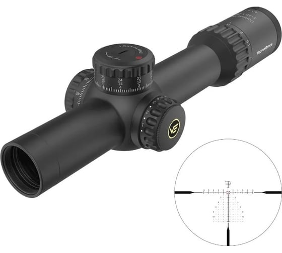 Оптический прицел Vector Optics ffp continental x10 1-10x28 ed ffp vet-rar SCFF-47