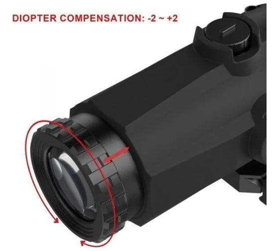 Магнифер Vector Optics maverick-iii 3x22 magnifier mil SCMF-31