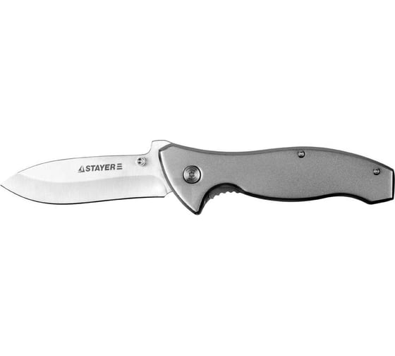 Складной нож STAYER Profi с металлической рукояткой большой 47621-2