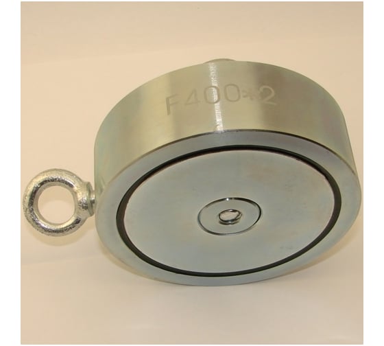 Поисковый двухсторонний магнит Проф-Магнит F120x2, 120 кг F120x2K