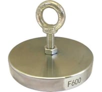 Поисковый односторонний магнит Проф-Магнит F600, 600 кг F600K