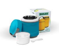 Термос-контейнер для пищи DIOLEX 1.2 л, синий DXС-1200-2-B