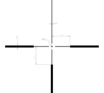 Оптический прицел Mewlite 2-12x50, SFP, 30 мм, IR 42003