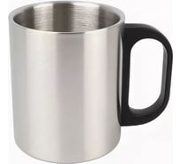 Термокружка DIOLEX 300 мл, без крышки, нержавеющая сталь, с двойными стенками DXM-300-1
