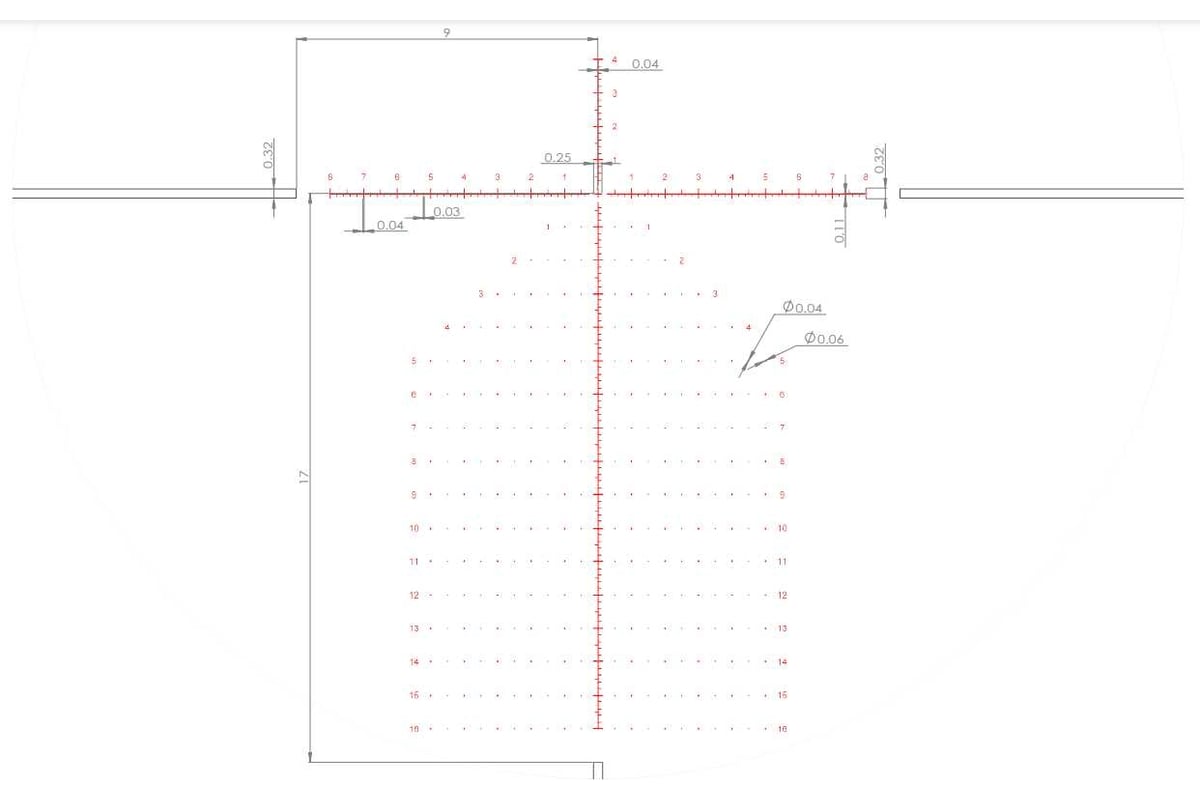 Оптический прицел Mewlite 8-32x56, FFP Pro, 30 мм, SF IR 62003 ...