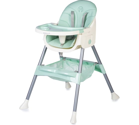 Стульчик-трансформер Babyhit для детей от 6 месяцев cupcake, цвет мятный 4610088642199 1