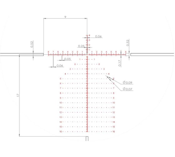 Оптический прицел Mewlite 4-16x50, FFP Pro, 30 мм SF IR 62001