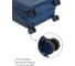 Чемодан пластиковый Pioneer Navy PS-02120 9