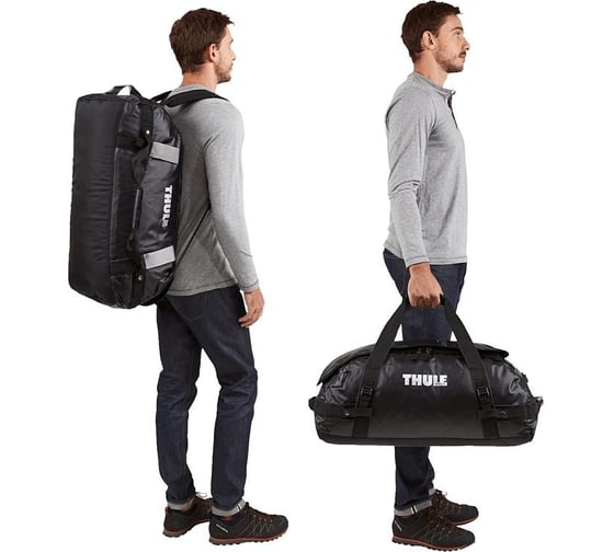 Спортивная сумка Chasm Duffel, 90L, Black Thule 3204417