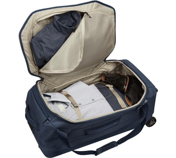 Спортивная сумка на колесах Thule Crossover 2 Wheeled Duffel 76 см, 87 л, Dress Blue 3204035