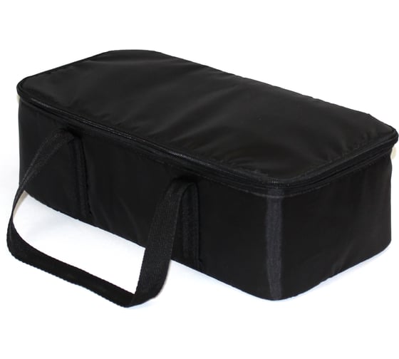 Термосумка SNOOGY 6 литров, черная SN-thermalbag6-blk-oxf