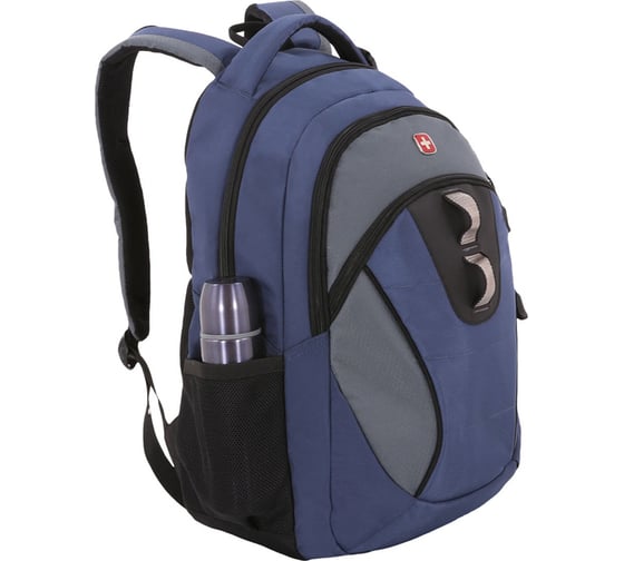 Рюкзак Wenger Swissgear 13", синий/серый, 35х15х46 см, 24 л SA16063415