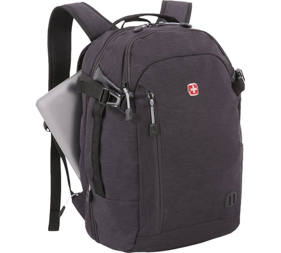 Рюкзак Wenger Swissgear 15'', серый, 31x20x47 см, 29 л SA3555424416