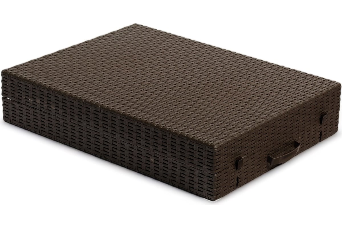 Шезлонг пластиковый складной Attribute коричневый 203019 - выгодная ...