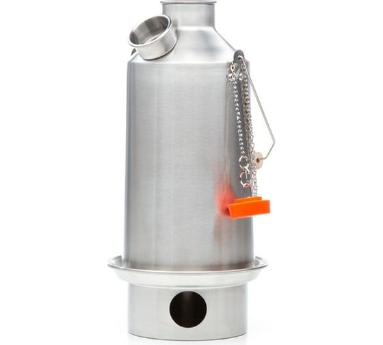 Самовар Kelly Kettle Base Camp Steel, 1,6 л, вес 1,16 кг. 50001