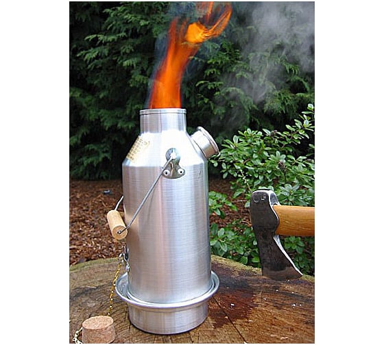 Самовар Kelly Kettle Base Camp Steel, 1,6 л, вес 1,16 кг. 50001