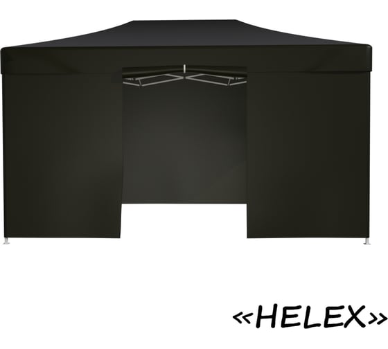 Садовый тент Helex S8.2, 3x4.5м черный 4342