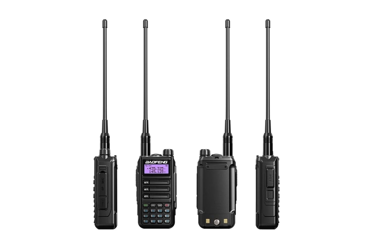 Рация Baofeng UV-16 PRO черный, 1800 мАч, 2 шт 00029460 - выгодная цена ...