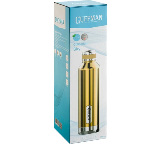 Термос Guffman Sky 750 мл, золотой N05-006GL