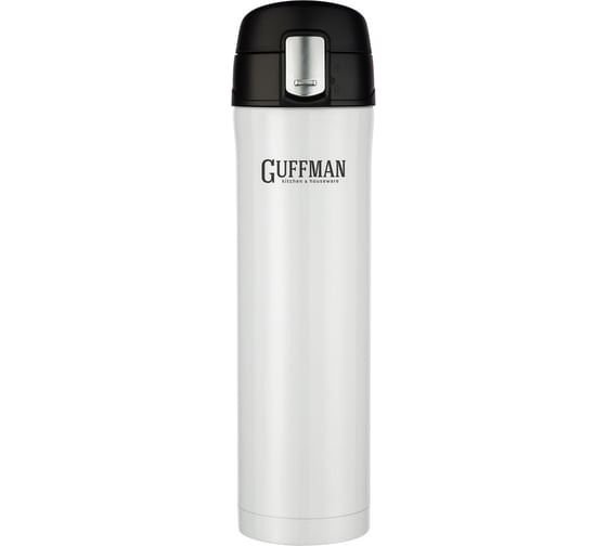 Термос с экспресс-крышкой Guffman Sport 500 мл, белый N05-024W 1