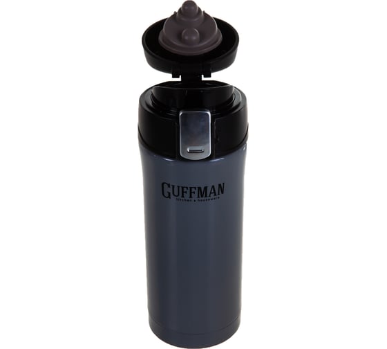 Термос с экспресс-крышкой Guffman Sport 350 мл, серый N05-018G