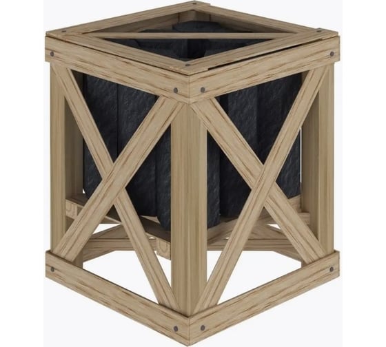 Кокосовый уголь/брикеты для барбекю, гриля, шашлыка и мангала DJANGO COCO PREMIUM BBQ Hexagon 8992