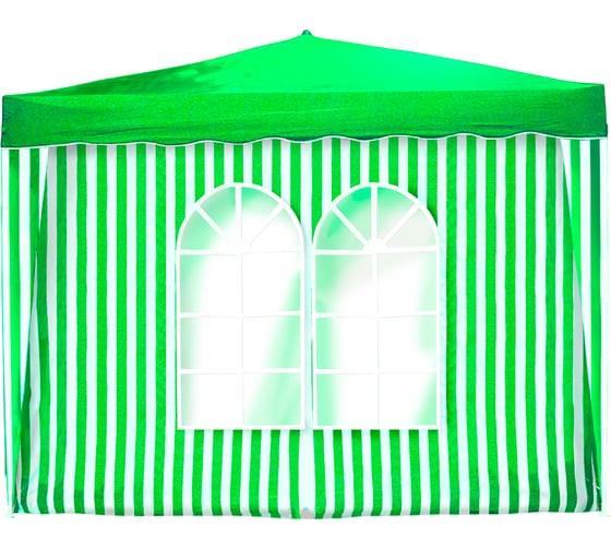 Стенка GREENHOUSE 4х2 метра, зеленая, с окном ST-011