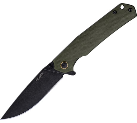 Нож Ruike зеленый P801-G