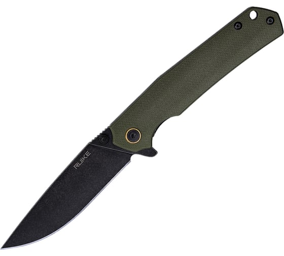 Нож Ruike зеленый P801-G