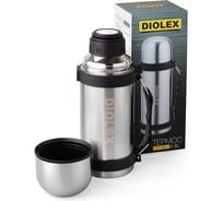 Термос с узким горлом и ручкой DIOLEX 0,5 л, ремешок DXT-500-1