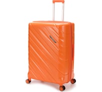 Чемодан Torber В Отпуск, оранжевый, полипропилен, 54.5x33.5x79 см, 135 л T1908L-Orange